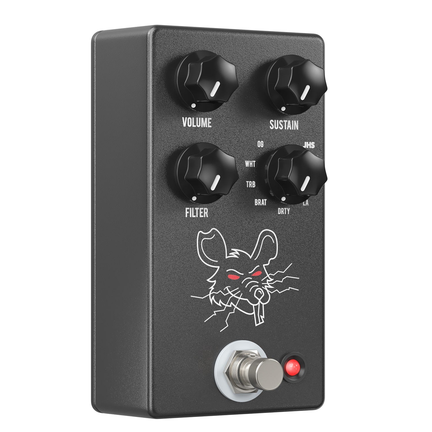 JHS Packrat 9-Mode Distortion / Fuzz Guitar Effects Pedal