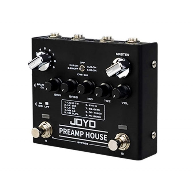 JOYO Revolution Series R-15 Preamp House Amp Sim Pedal
