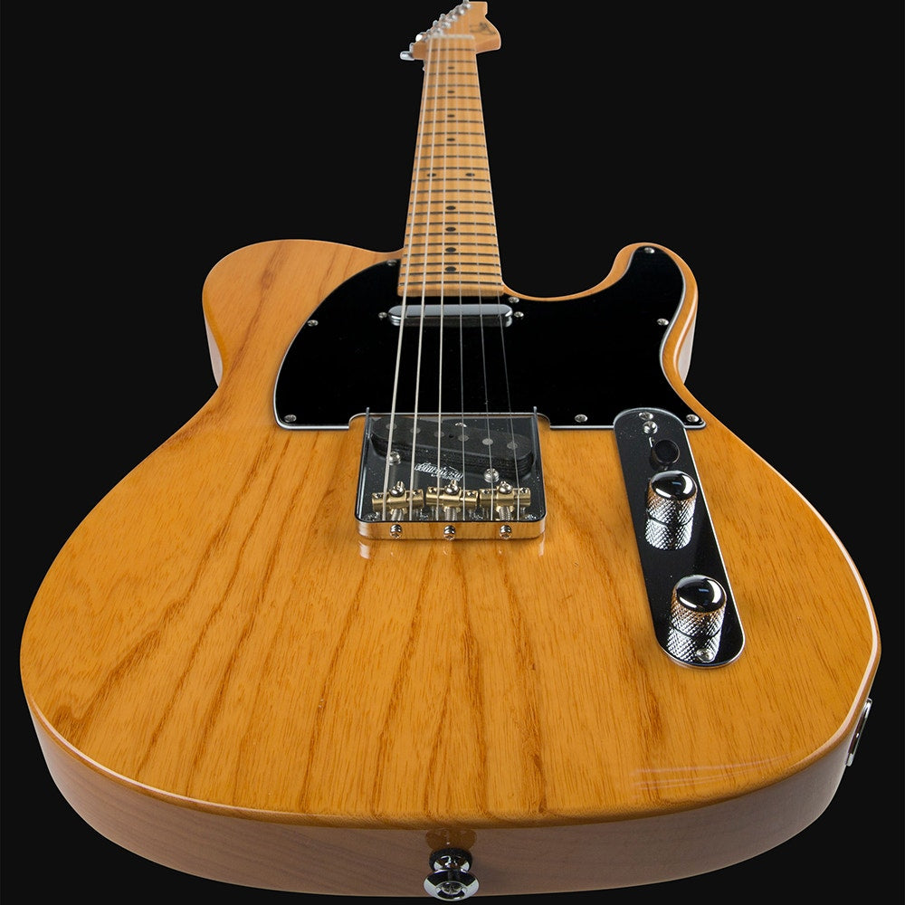 Suhr Classic T Electric Guitar, Maple Fingerboard, Vintage Natural