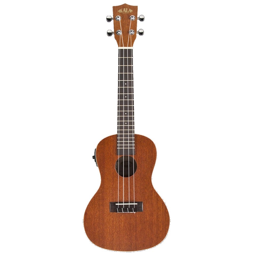 Kala KA-CE Satin Mahogany Concert Electric Ukulele with Active EQ and Tuner