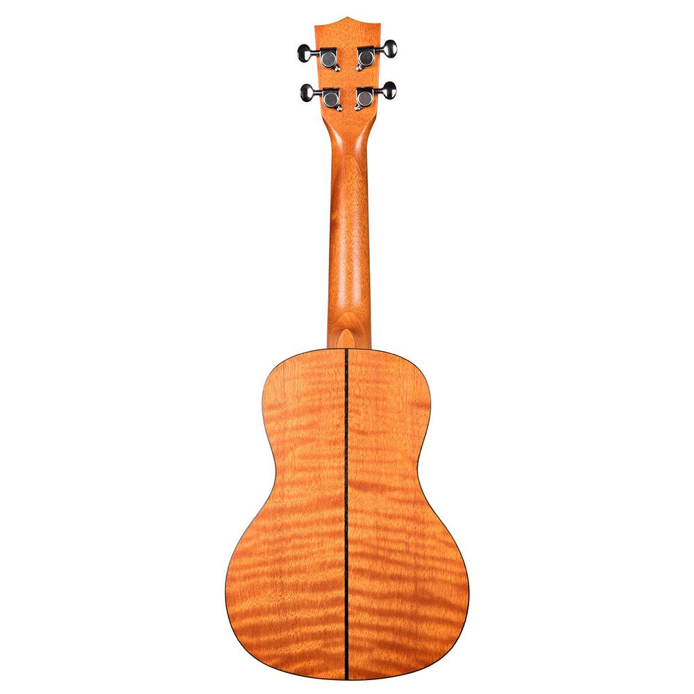 Kala Music Exotic Mahogany Concert Ukulele, Walnut Fingerboard, Amber Satin