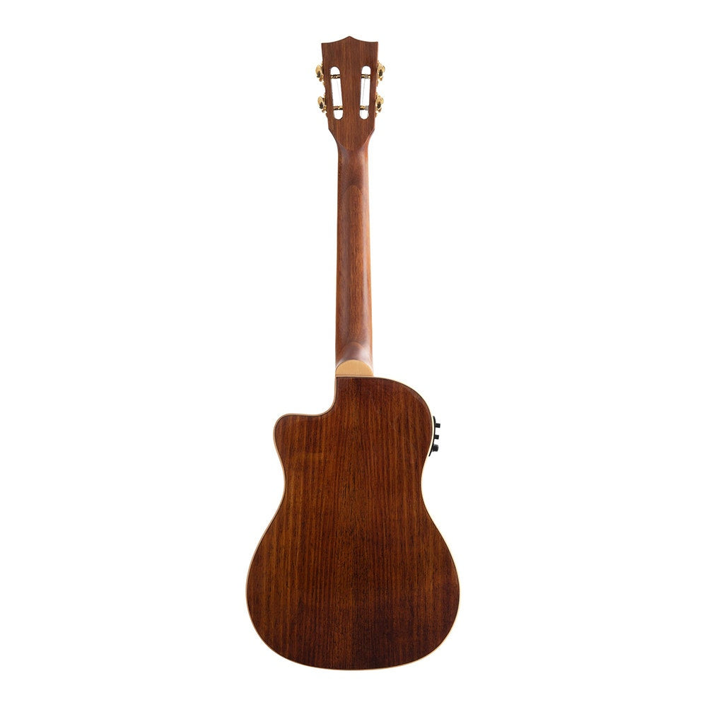 Kala Music KA-SKBGE-C Solid Spruce Top Baritone Ukulele, Hawaiian Koa Back & Sides