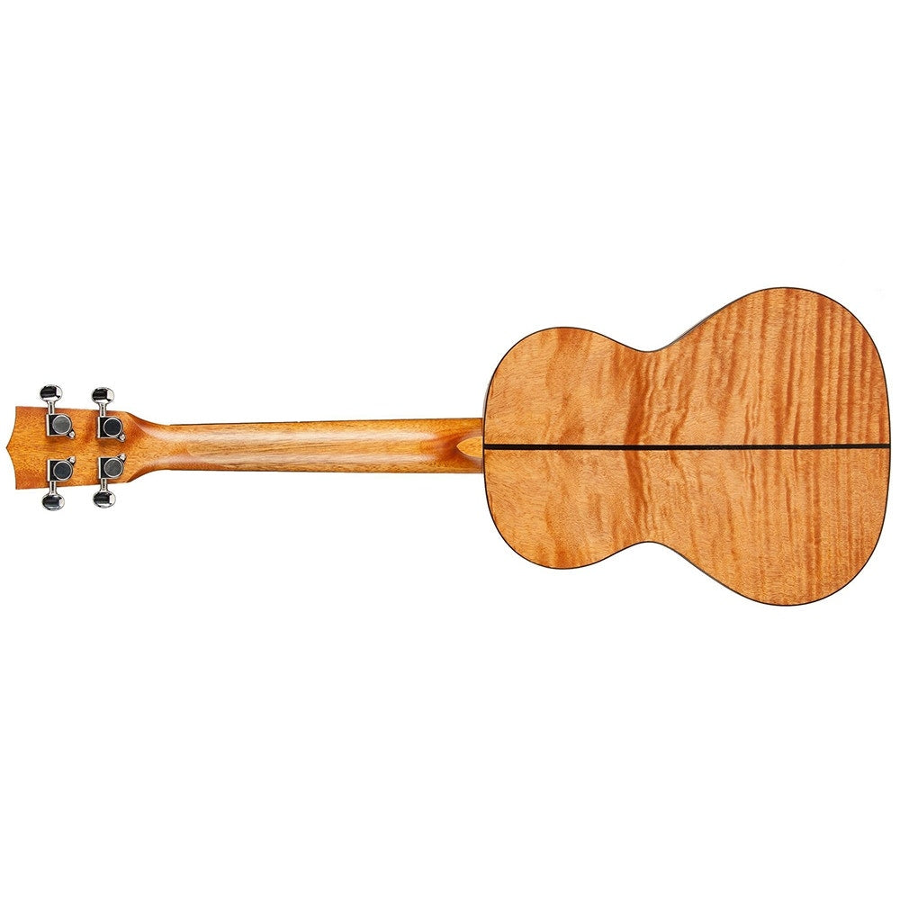 Kala KA-TEM Exotic Mahogany Tenor Ukulele, Amber Satin Finish