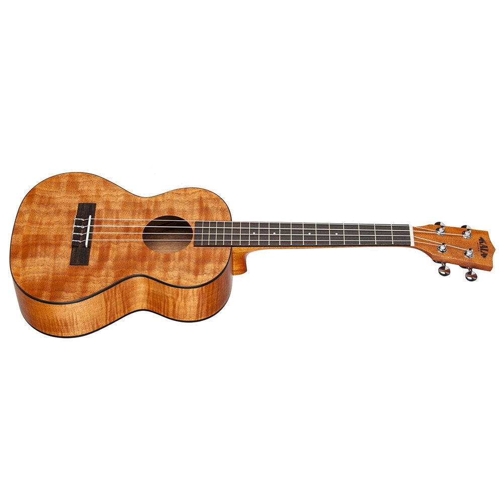 Kala KA-TEM Exotic Mahogany Tenor Ukulele, Amber Satin Finish