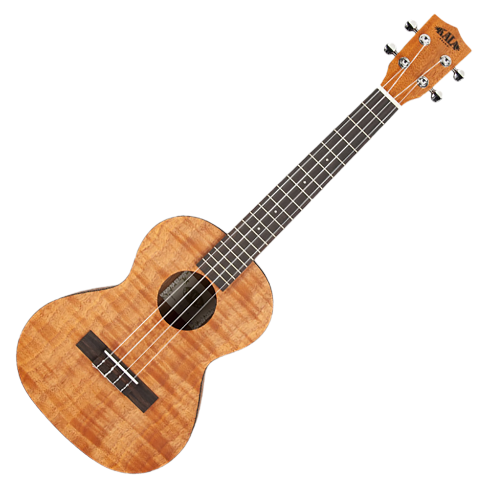 Kala KA-TEM Exotic Mahogany Tenor Ukulele, Amber Satin Finish