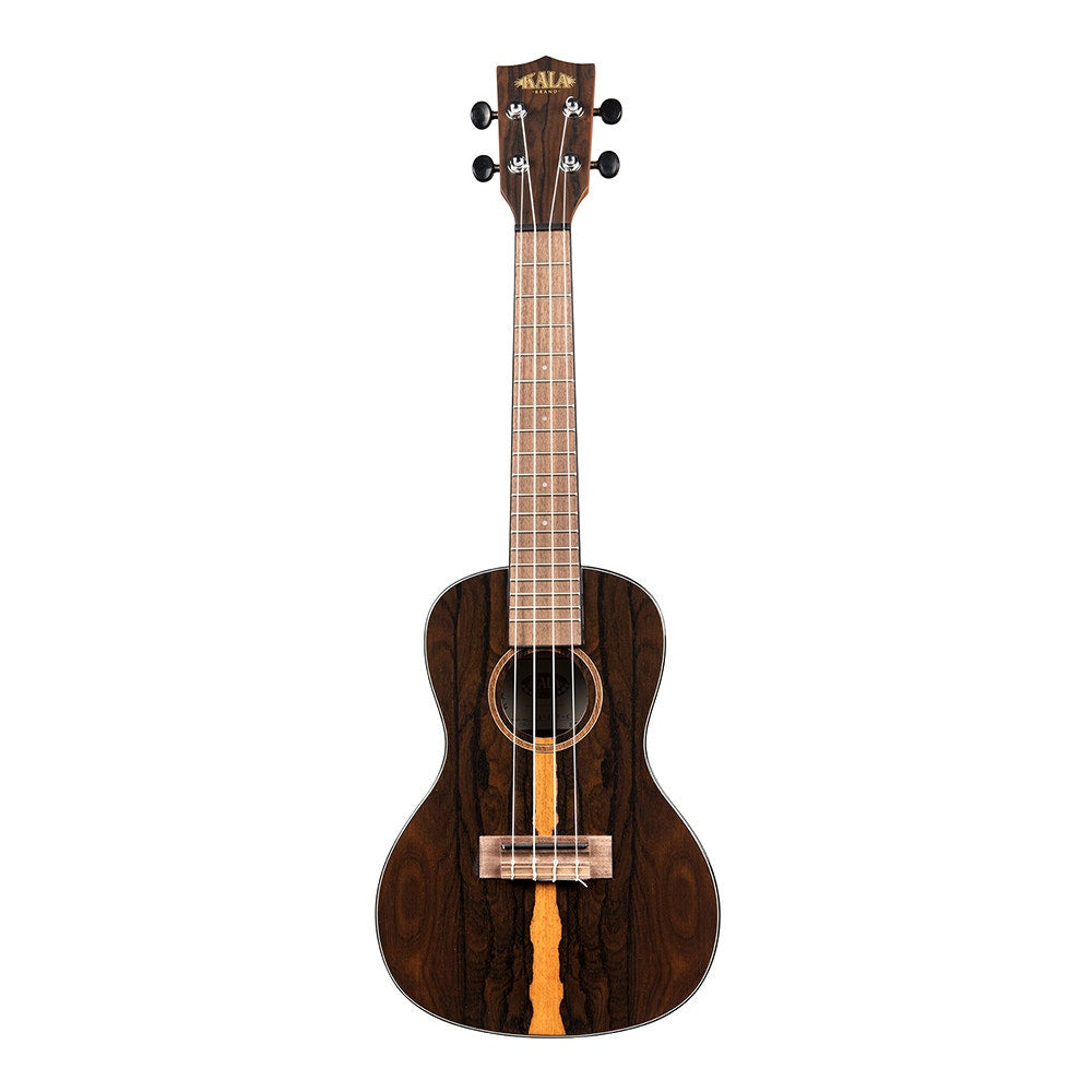 Kala Music Ziricote Concert Ukulele, Ziricote Body, Mahogany Neck, Walnut Fingerboard