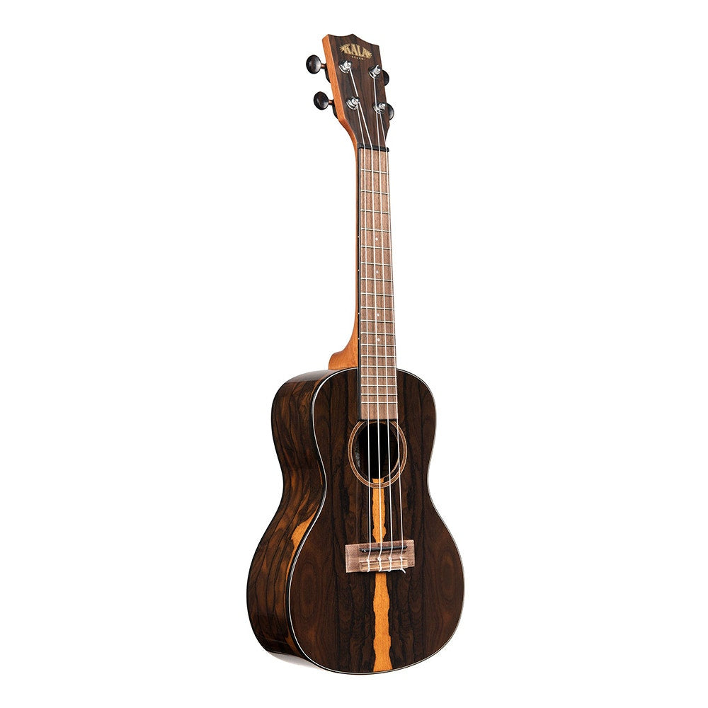 Kala Music Ziricote Concert Ukulele, Ziricote Body, Mahogany Neck, Walnut Fingerboard
