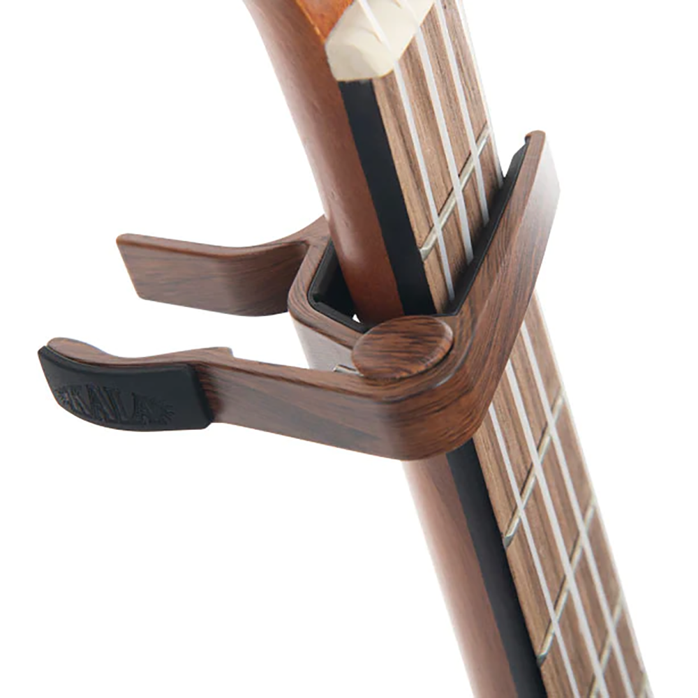 Kala K-CAPO-WLT Ukulele Capo, Walnut