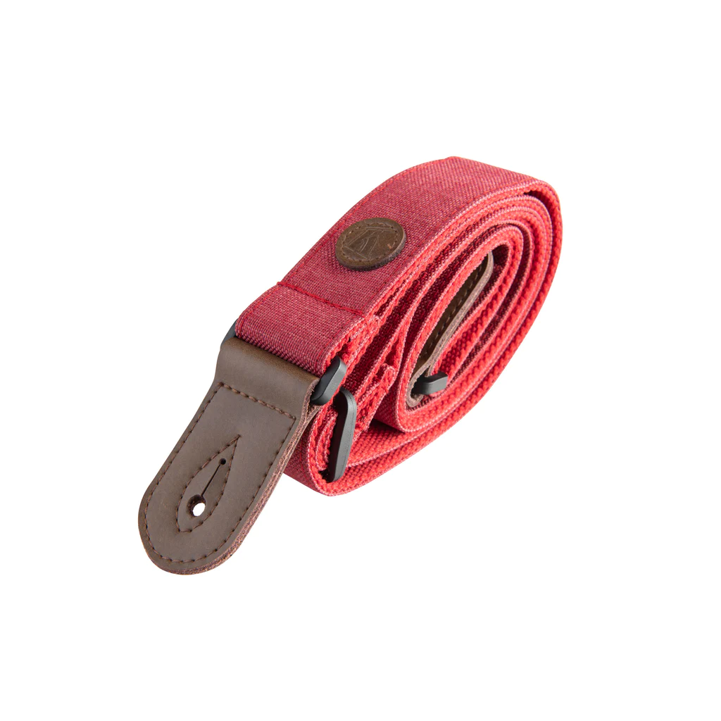 Kala Sonoma Coast Ukulele Strap, Russian River Red
