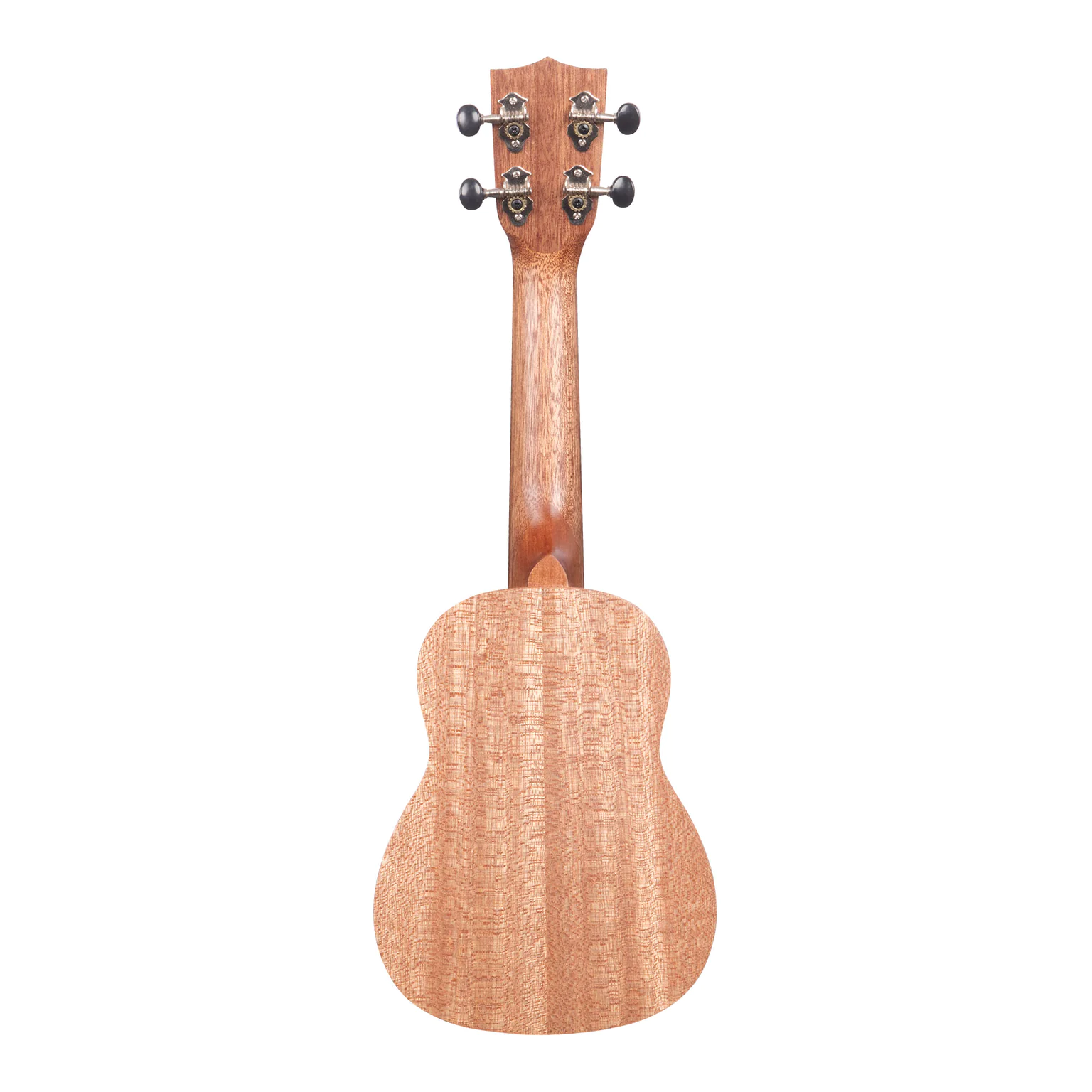 Kala KA-20S Burled Meranti Soprano Ukulele, Nandu Fretboard, Natural Satin