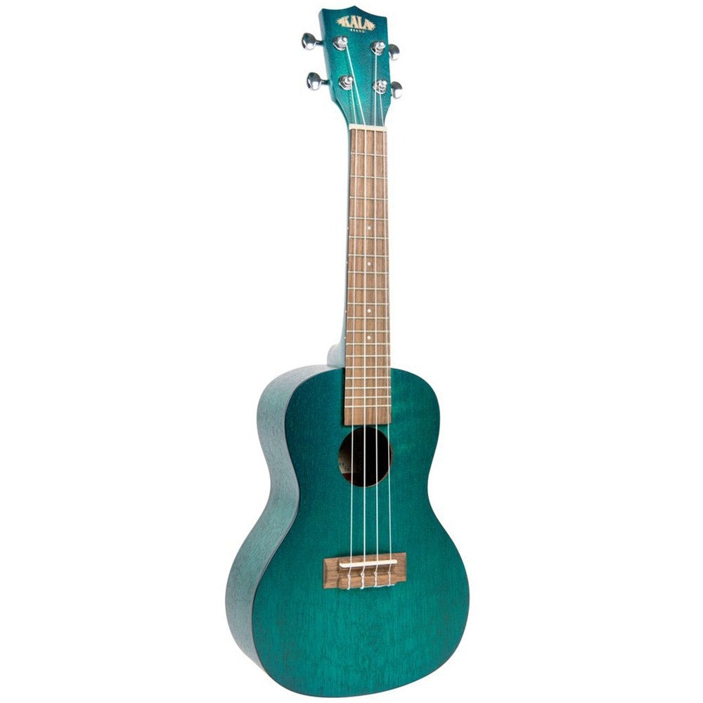 Kala KA-CEMB Exotic Mahogany Concert Ukulele, Blue