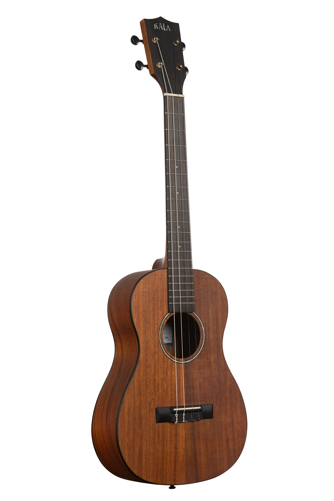 Kala KA-KOA-B Satin Hawaiian Koa Baritone Ukulele, Rosewood Fretboard