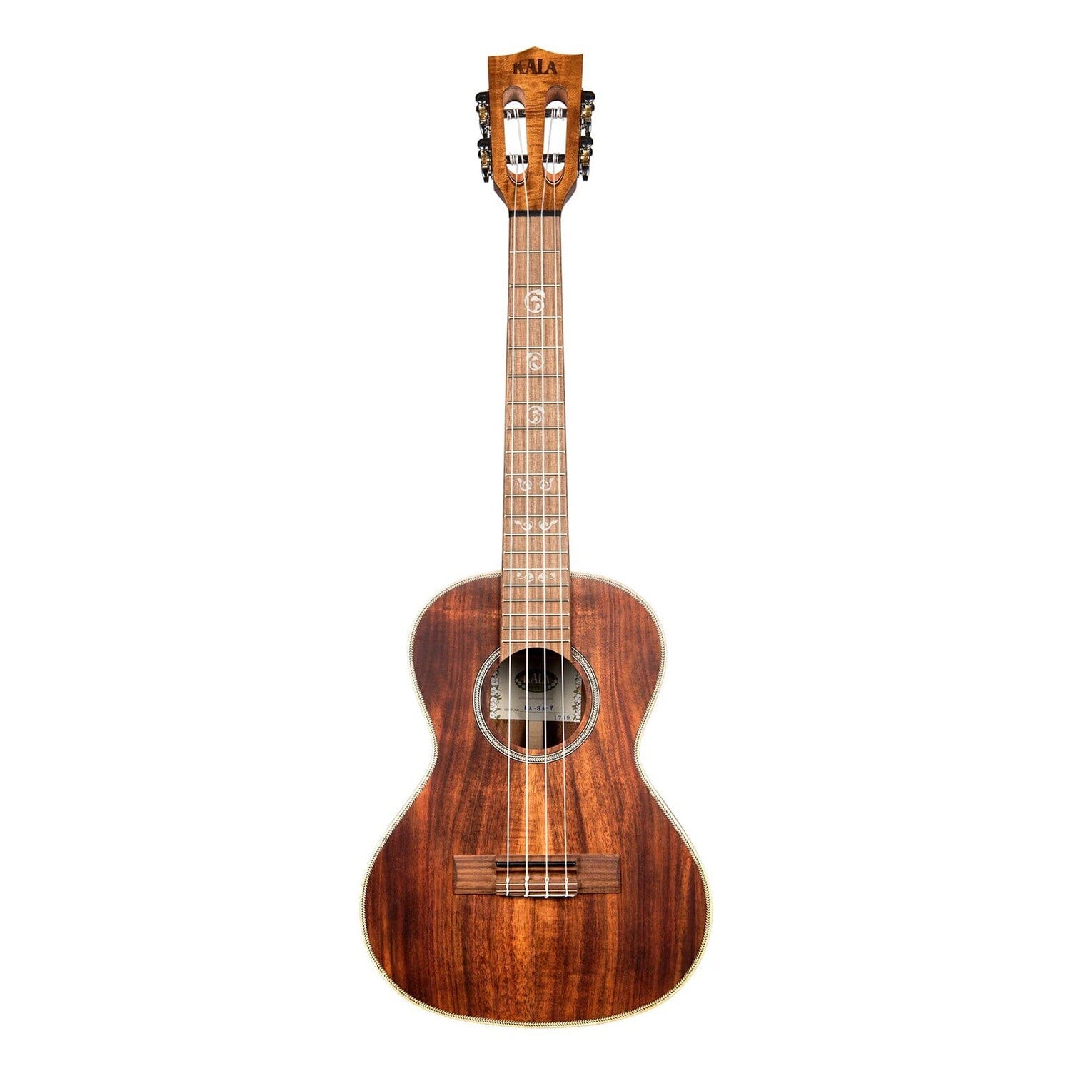 Kala KA-SA-T Solid Acacia Tenor Uke Ukulele, Laurel Fretboard, Natural Finish