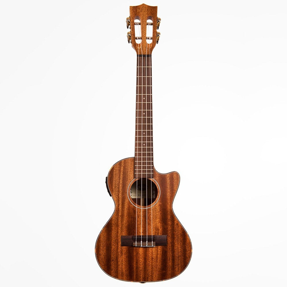 Kala KA-SMHTE-C Solid Mahogany Acoustic-Electric Tenor Ukulele  (Open Box)