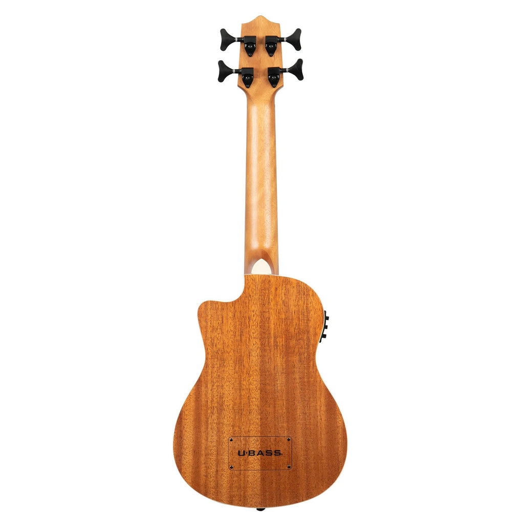 Kala UBASS-SCOUT-FS Acoustic Electric Ukulele Bass, All Mahogany Body