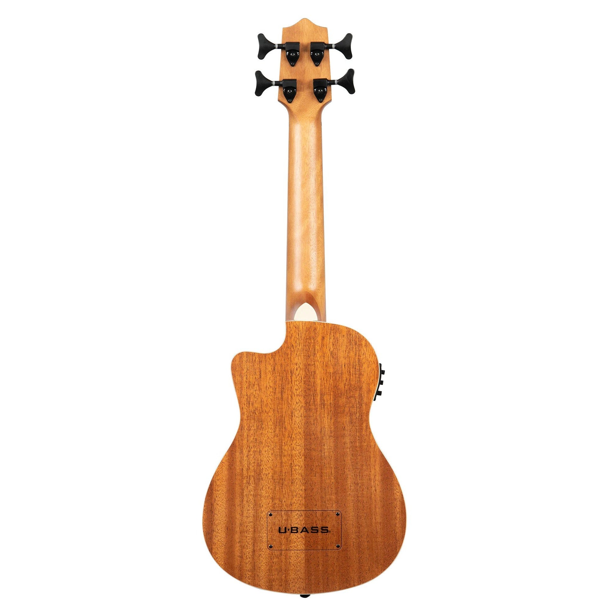 Kala UBASS-SCOUT-FS Acoustic Electric Ukulele Bass, All Mahogany Body