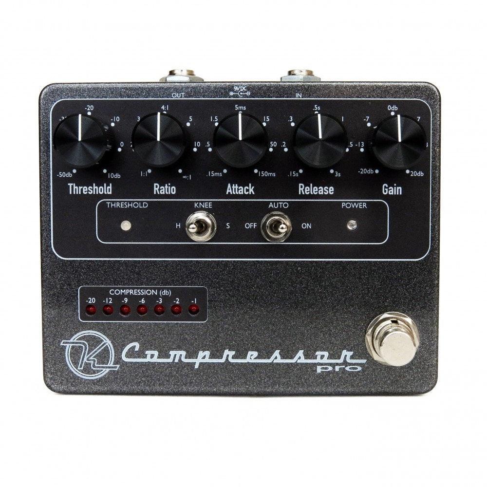 Keeley Compressor Pro Professional Studio Guitar Effect Pedal