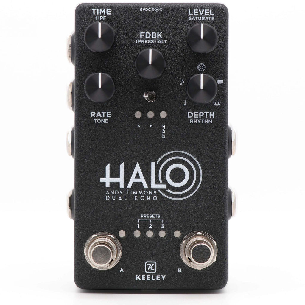 Keeley Electronics Halo Andy Timmons Dual Echo Guitar Effects Pedal