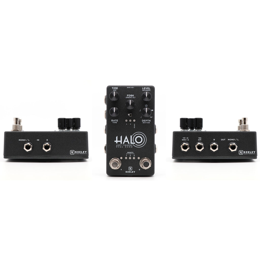 Keeley Electronics Halo Andy Timmons Dual Echo Guitar Effects Pedal