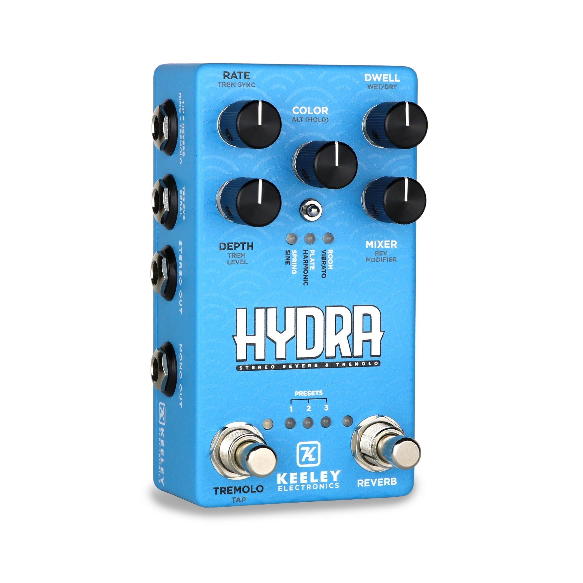 Keeley Hydra Reverb / Tremolo Pedal
