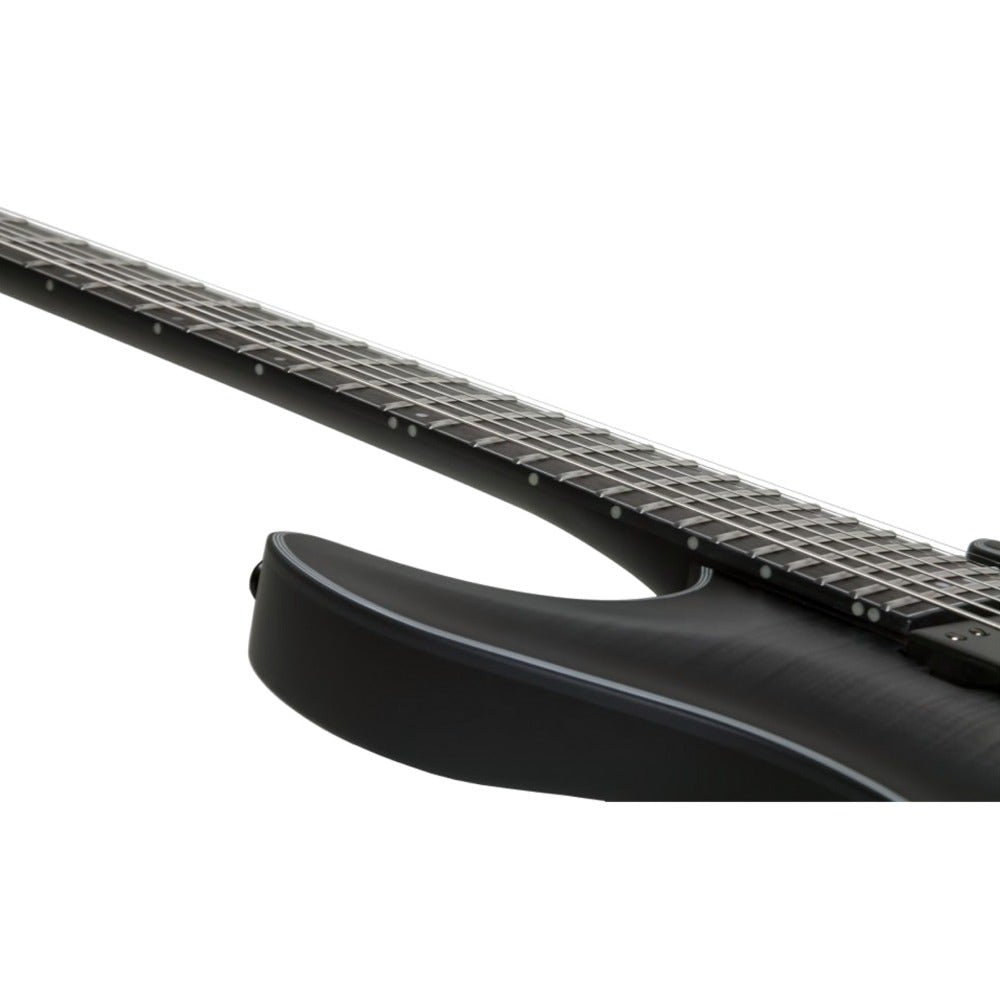 Schecter Keith Merrow KM-7 Signature 7-String Electric Guitar in Trans Black Burst Satin Finish