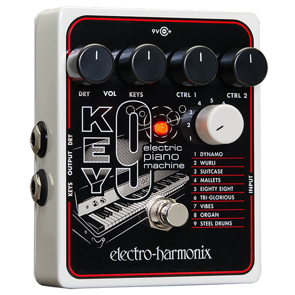 Electro-Harmonix KEY9 Electric Piano Machine Guitar Multi-Effects Pedal