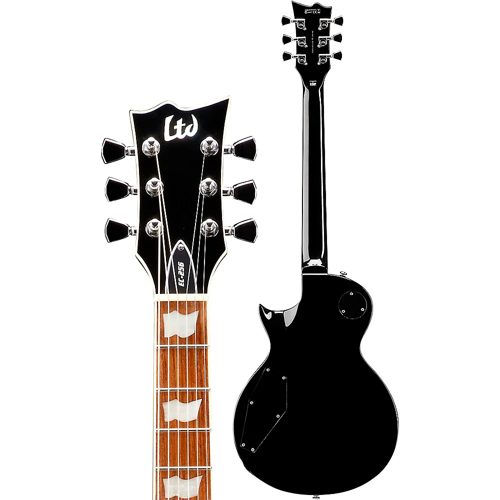 ESP LTD EC-256FM Electric Guitar, Rosewood Fingerboard, See-Thru Black (B-STOCK)