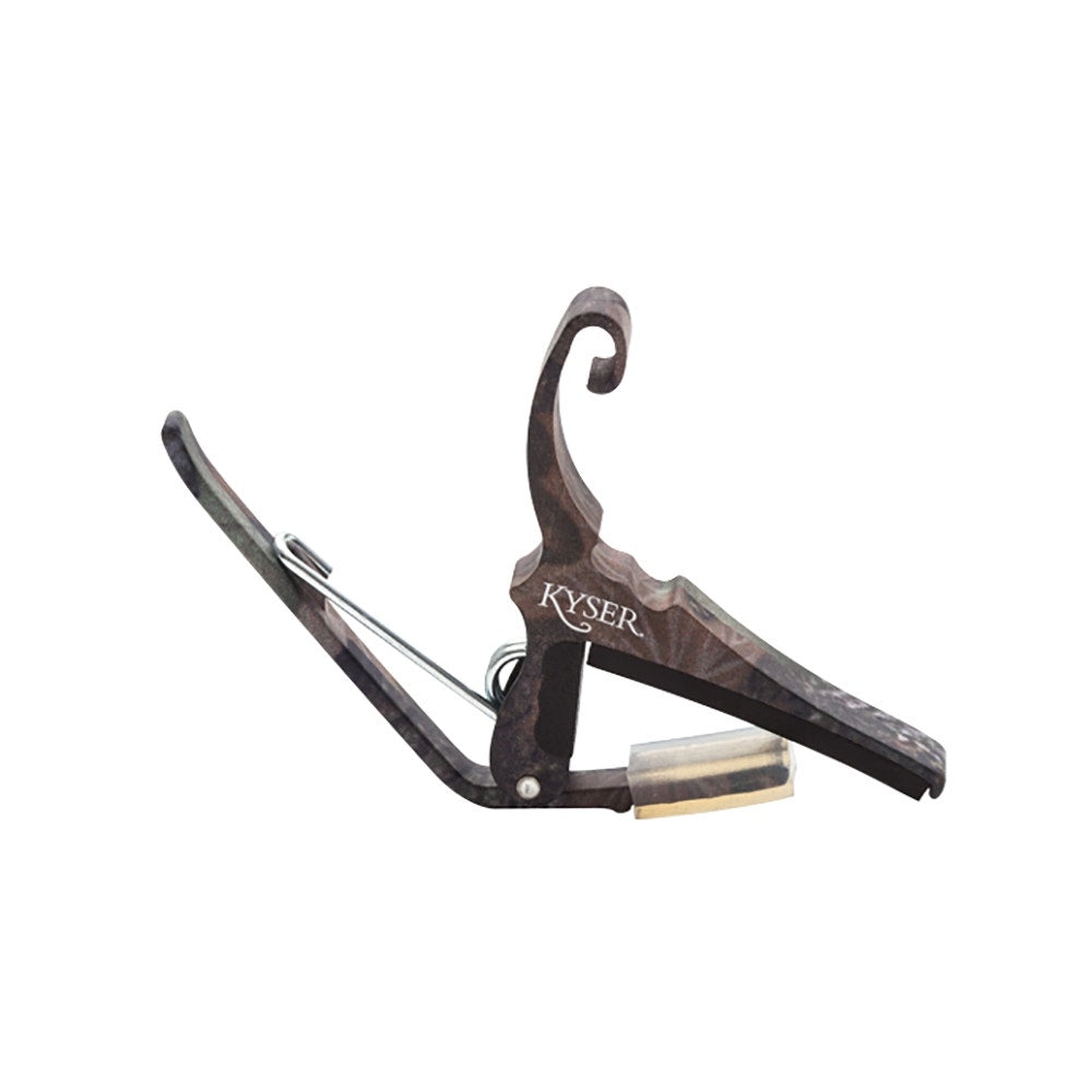Kyser KG6CA 6-String Quick-Change Capo for Acoustic Guitars - Camo