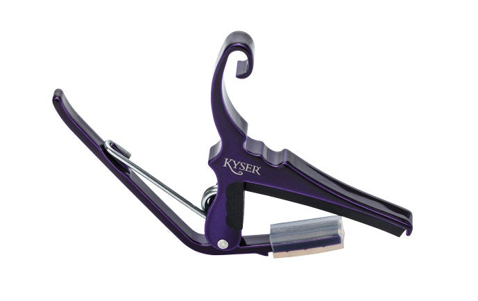 Kyser KG6P 6-String Quick-Change Capo for Acoustic Guitars - Purple