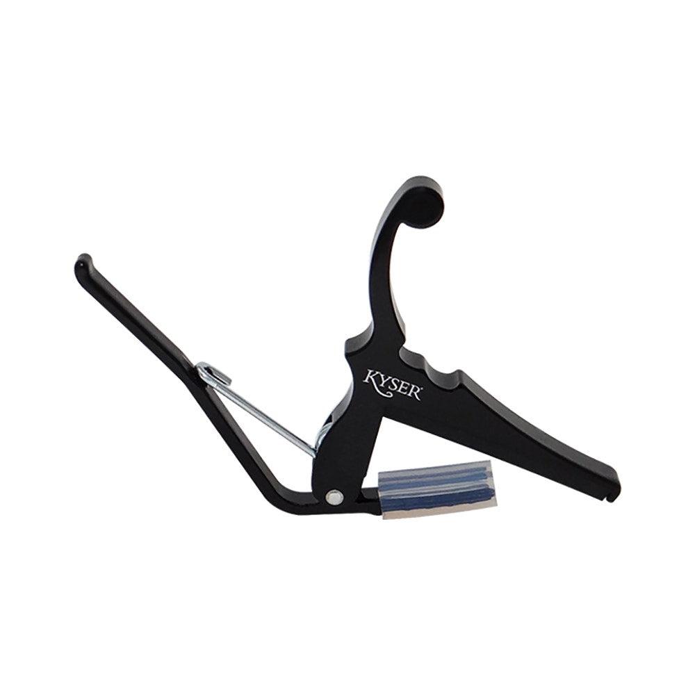 Kyser KGEB 6-String Quick-Change Capo for Electric Guitars - Black