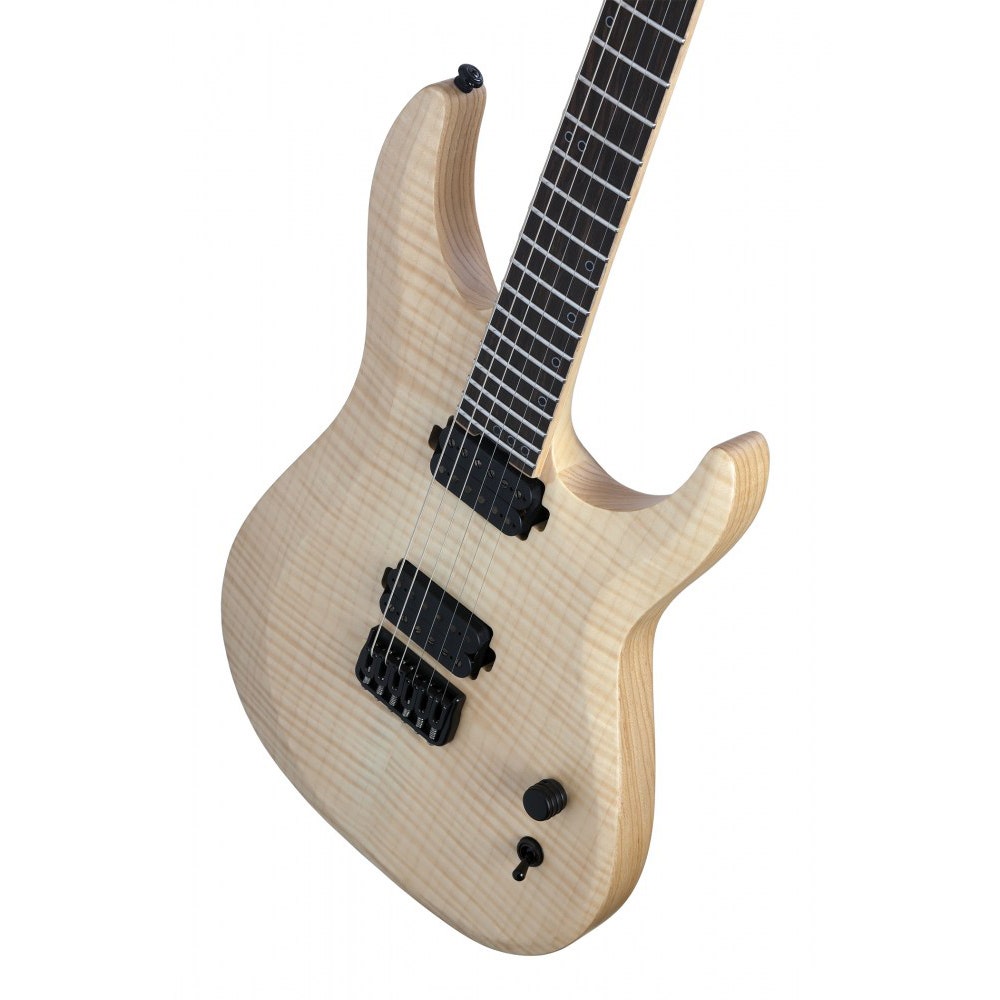 Schecter KM-6 MKII Keith Merrow Signature Electric Guitar with Seymour Duncan Pickups in Natural Pearl