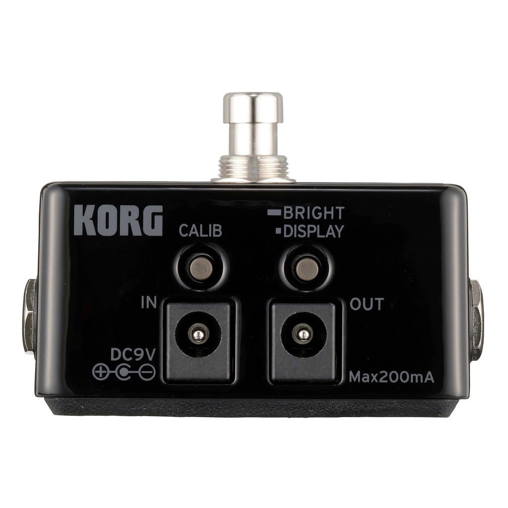 Korg Pitchblack X Guitar / Bass Pedal Tuner with Ultra Buffer & True Bypass