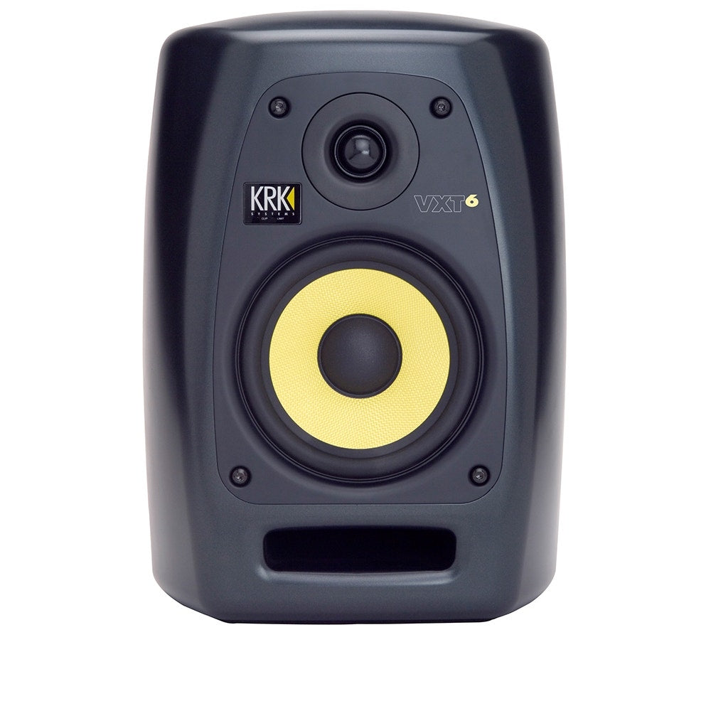 KRK VXT6 6" Active Powered Bi-amped Studio Monitor Speaker Black Single VXT (Open Box)