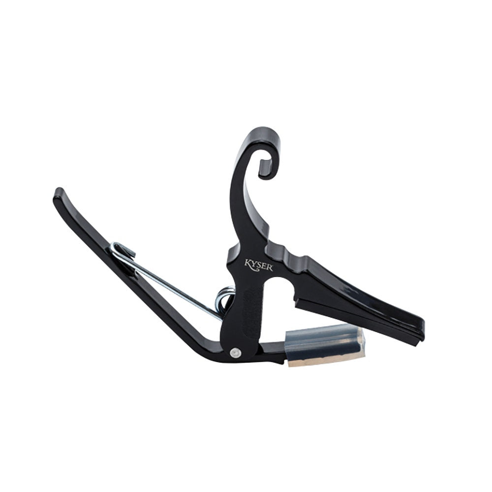 Kyser KDGB Quick-Change 6-String Drop-D Guitar Capo in Black Finish