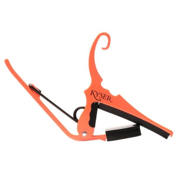 Kyser Special Edition Neon Collection Quick-Change Guitar Capo, Neon Orange