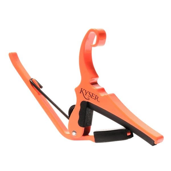 Kyser Special Edition Neon Collection Quick-Change Guitar Capo, Neon Orange