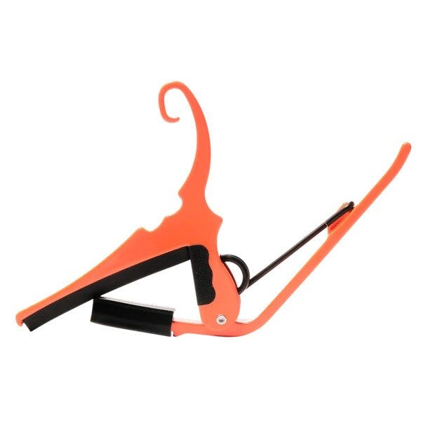 Kyser Special Edition Neon Collection Quick-Change Guitar Capo, Neon Orange