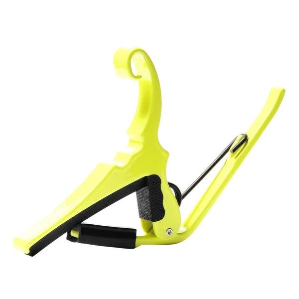 Kyser Special Edition Neon Collection Quick-Change Guitar Capo, Neon Yellow