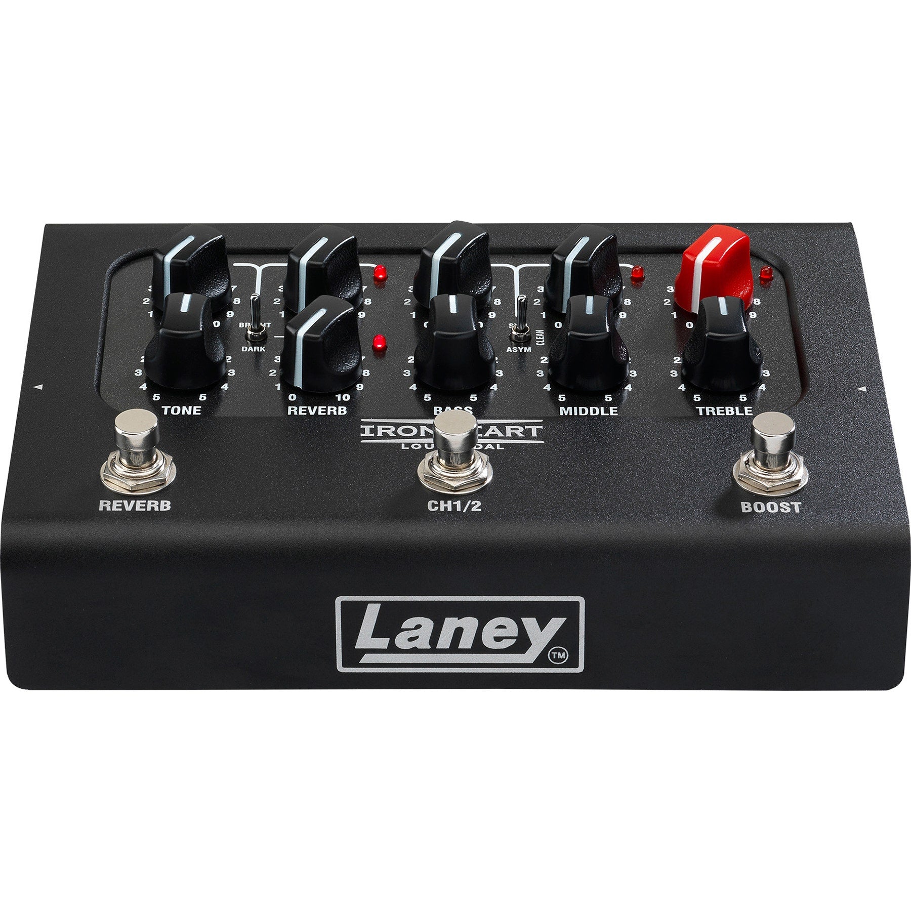 Laney Martin Miller Ironheart LOUDPEDAL Preamp / DI 60-Watt Guitar Amp Effect Pedal