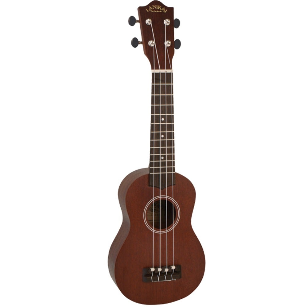 Lanikai LUTU-11S Mahogany SopranoTunaUke Ukulele with Moveable Saddles