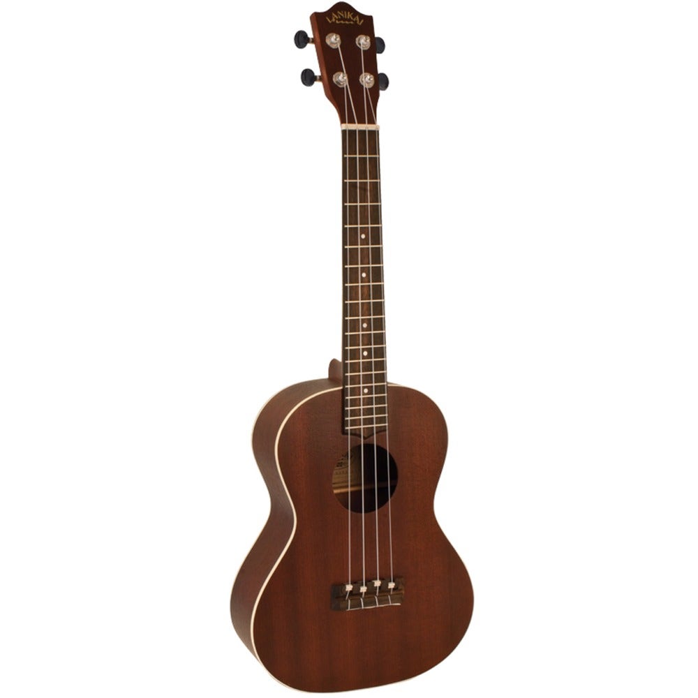 Lanikai LUTU-21T Mahogany Tenor TunaUke Ukulele with Binding & Moveable Saddles