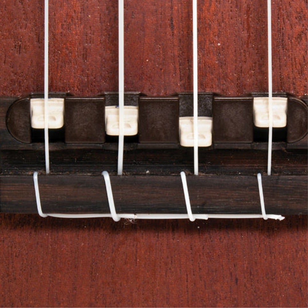 Lanikai LUTU-11S Mahogany SopranoTunaUke Ukulele with Moveable Saddles