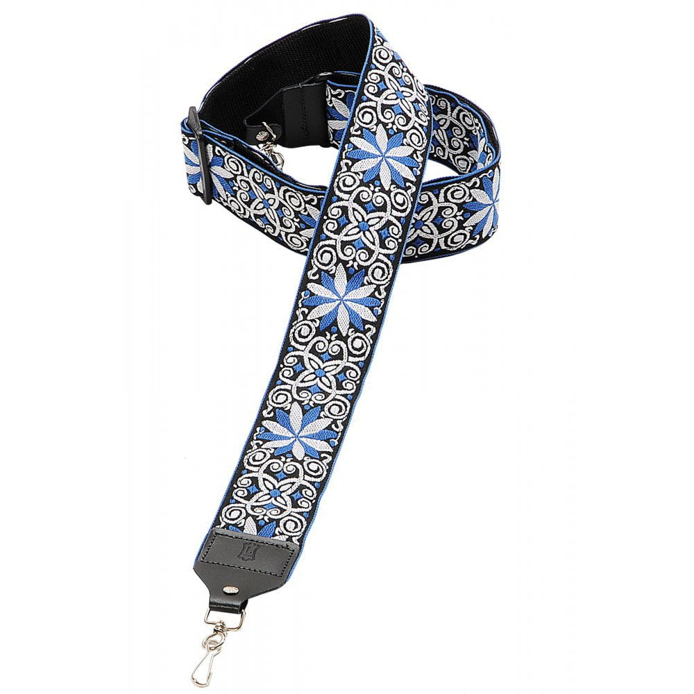 Levy's M10HT-10 2" Hootenanny Jacquard Weave Banjo Strap with Polypropylene Backing
