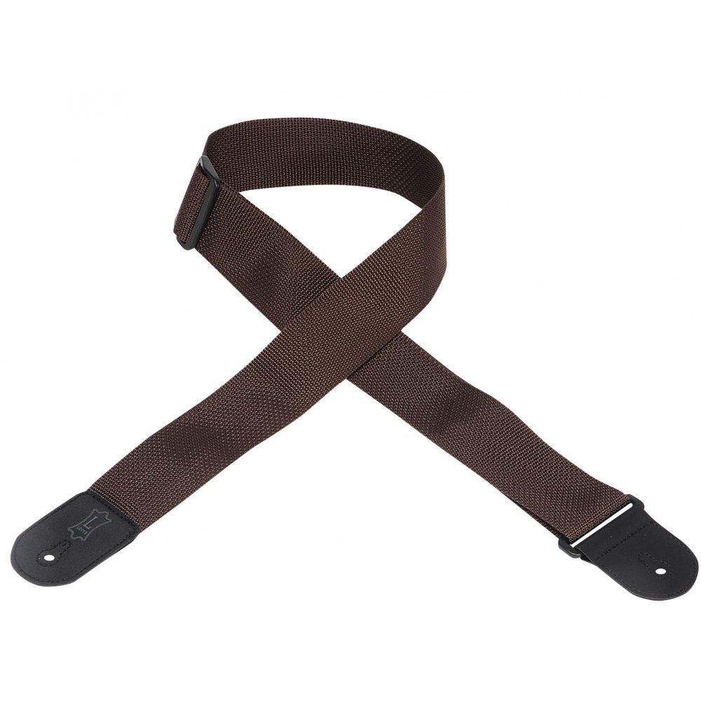 Levy's M8 POLY 2" Polypropylene Guitar Strap - Brown