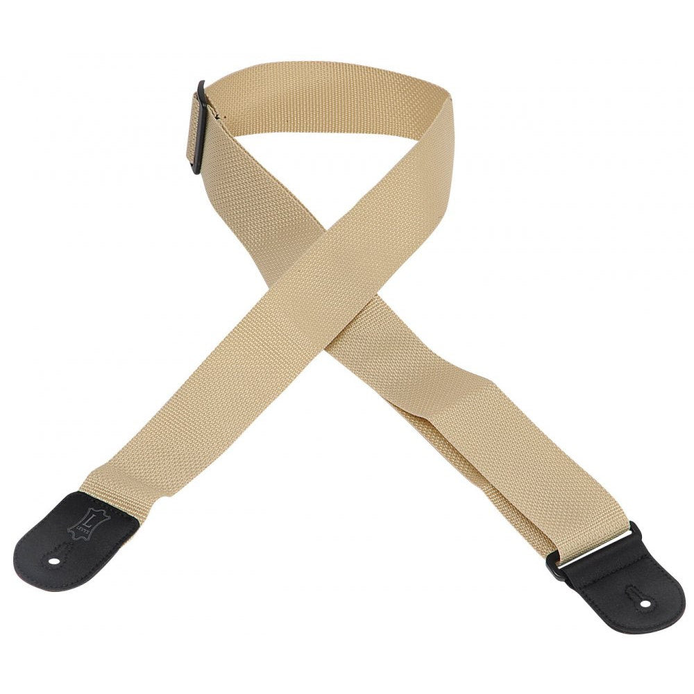 Levy's M8 POLY 2" Polypropylene Guitar Strap - Tan