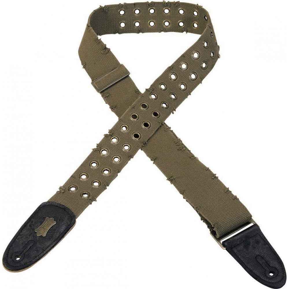 Levy's MC8TWEY 2" Brown Distressed Guitar Strap