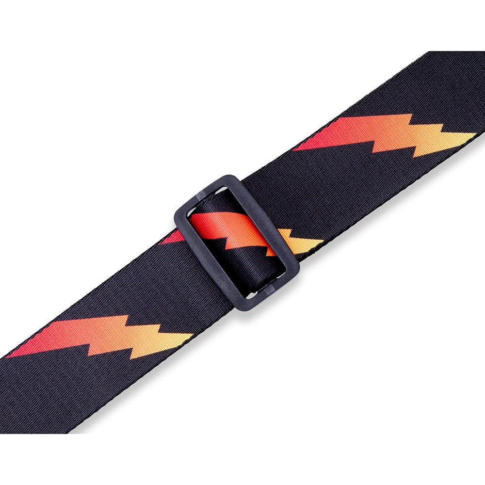 Levy's Leathers MPRB2-002 Print Series Rainbolt Guitar Strap