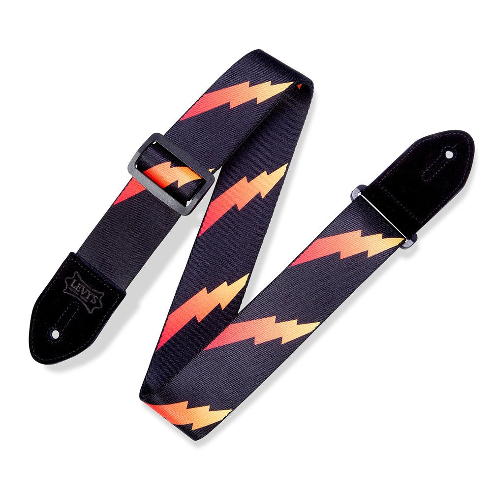 Levy's Leathers MPRB2-002 Print Series Rainbolt Guitar Strap