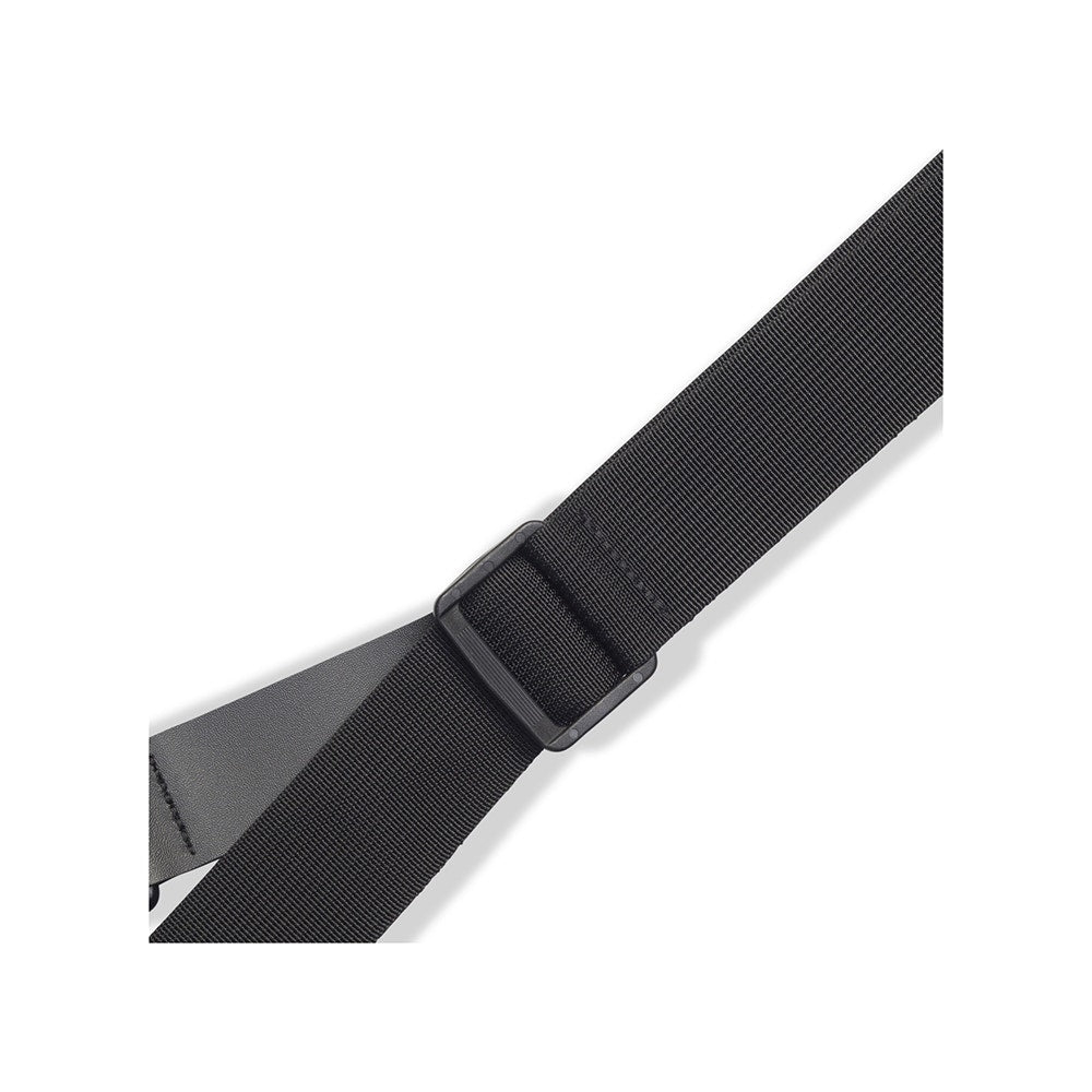 Levy's Specialty MRHSS-BLK Right Height Ergonomic Padded Guitar Bass Strap, Black