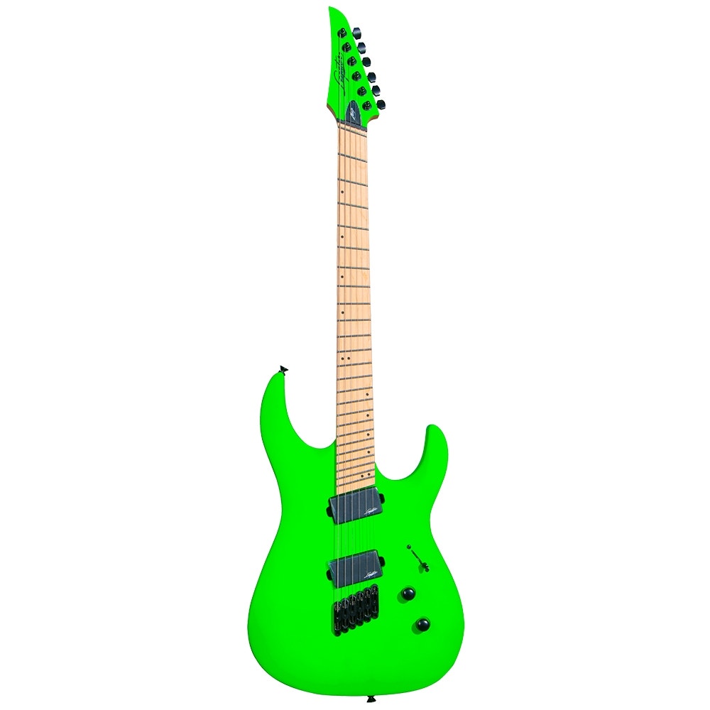 Legator Ninja R 100-PE Fanned-Fret Electric Guitar - Neon Green